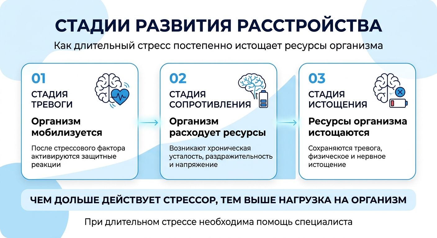 Лечение стресса в Омутнинске инфографика